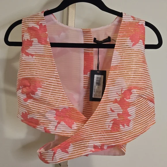 Ramy Brook Jana Floral Two-Piece sz 2 - Picture 9 of 12